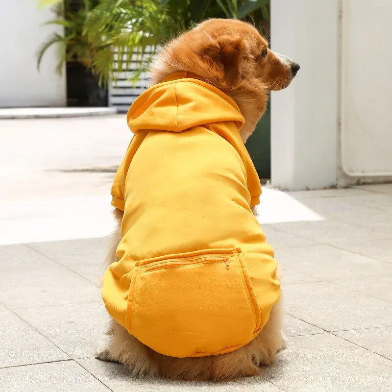 Snug Paws Fleece Hoodie Dog Clothing Luxe Pet Store 
