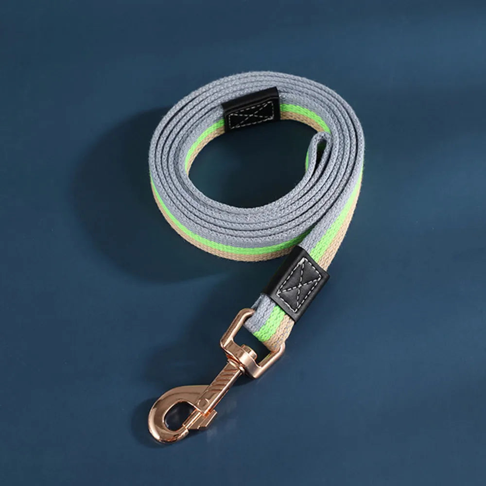Pawsome Training Leash leash Luxe Pet Store Green 1.5cm (W) x 1.5m (L) 