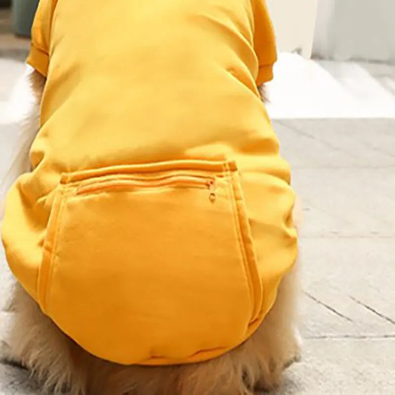 Snug Paws Fleece Hoodie Dog Clothing Luxe Pet Store 