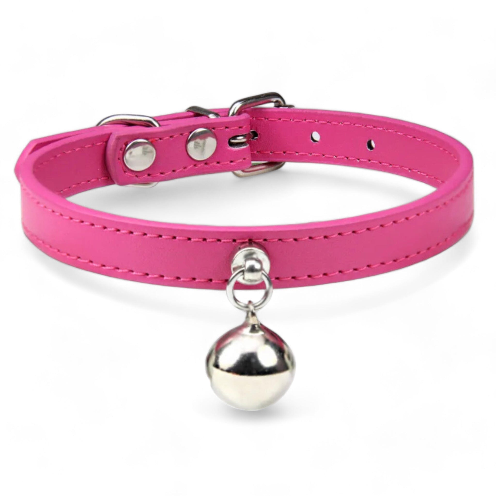 Purrsonalized Bell Charm Collar Cat Collar Luxe Pet Store 