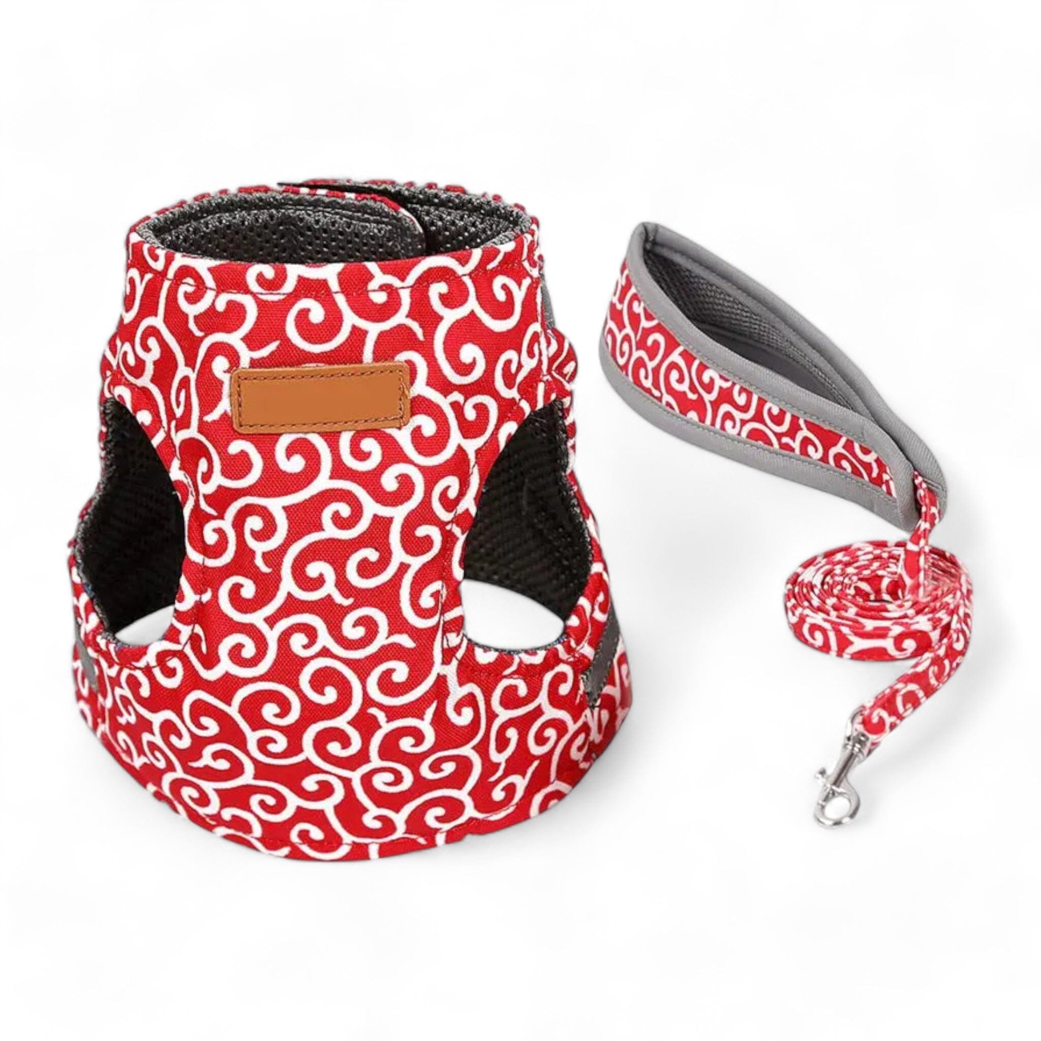Purrfect Sakura Escape Set Collar Luxe Pet Store Red XS 