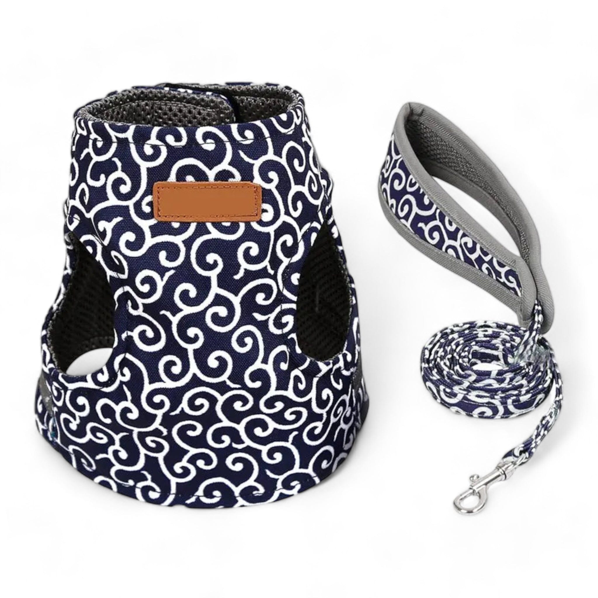 Purrfect Sakura Escape Set Collar Luxe Pet Store Blue XS 