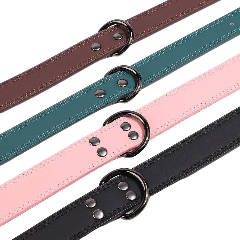 Leather Dog Collar Pet Collar Luxe Pet Store 