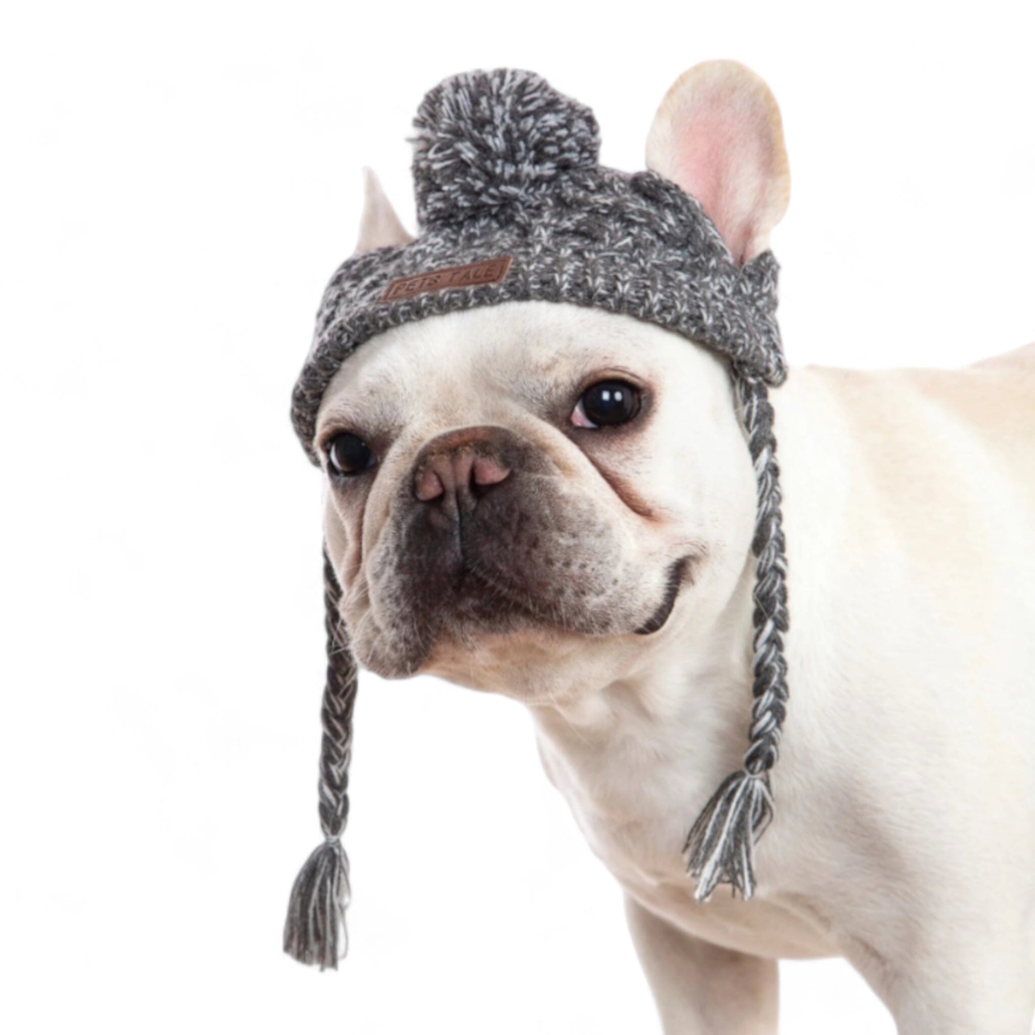 Warm Paws Cozy Beanie Dog Hat Luxe Pet Store Grey S 
