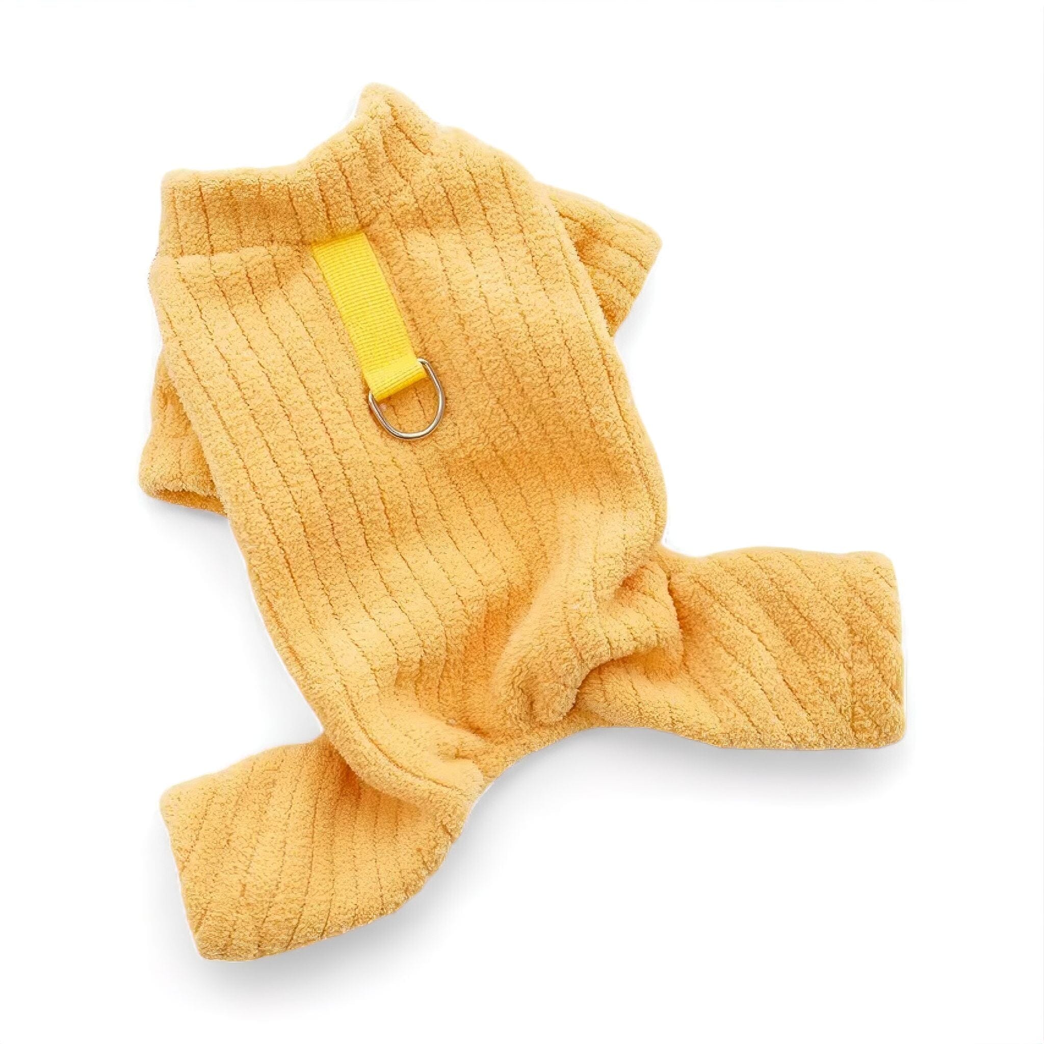 Winter Pet Jumpsuit Luxe Pet Store Yellow XS 