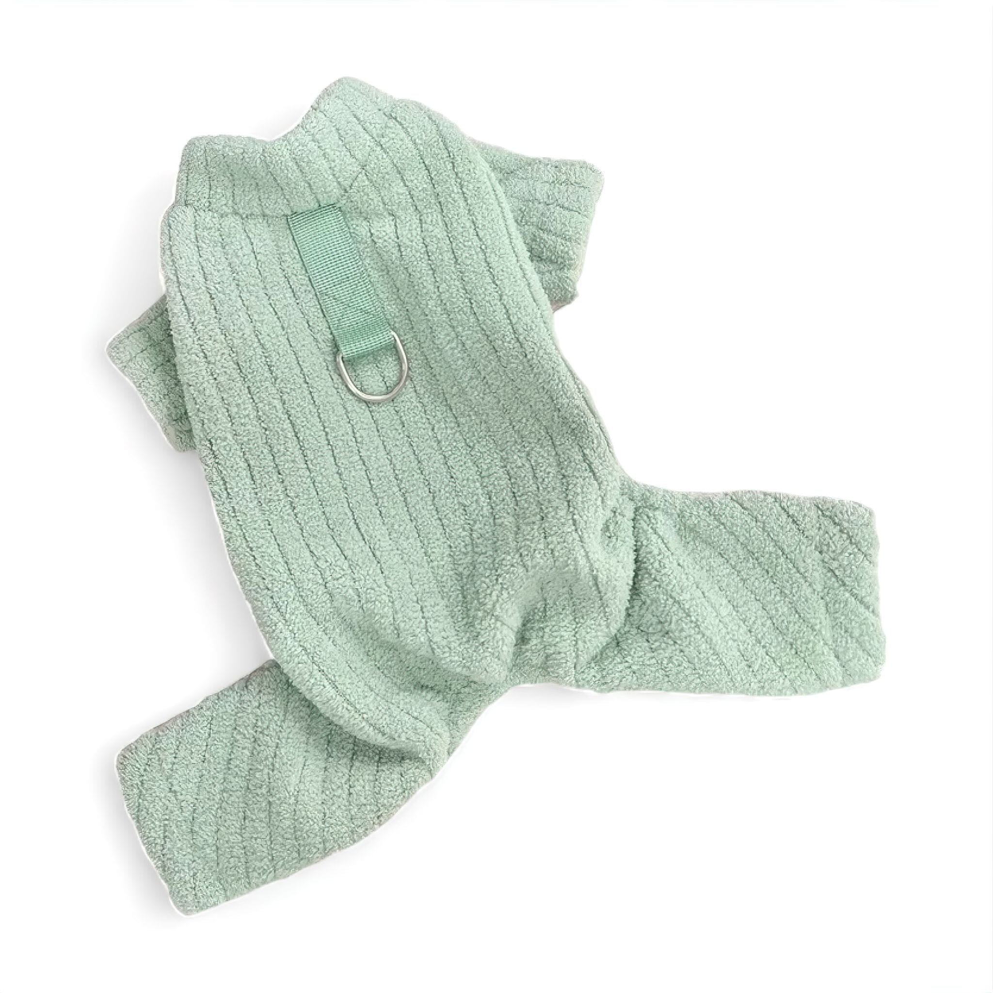 Winter Pet Jumpsuit Luxe Pet Store Green XS 