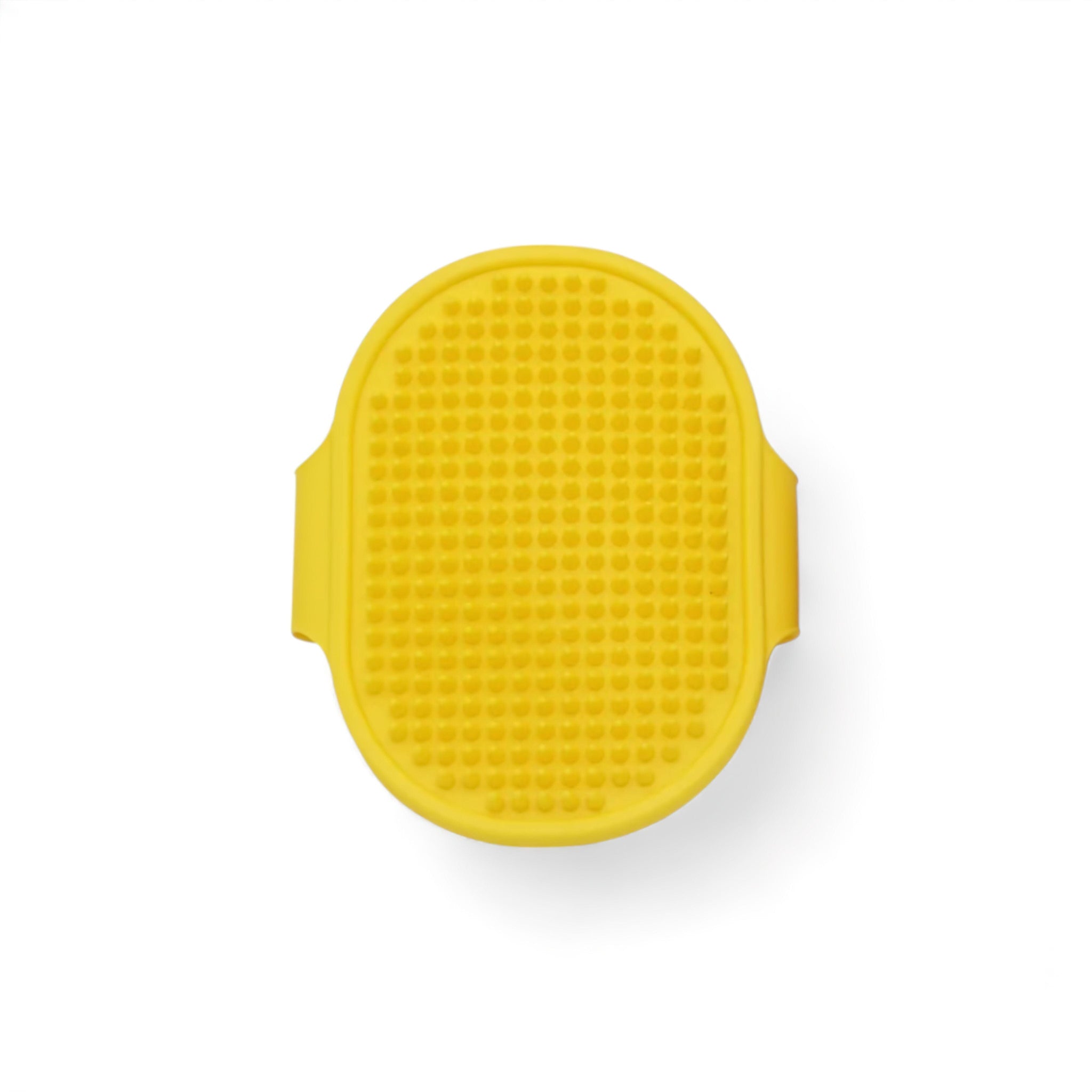 Pet Pampering Brush (JS) Luxe Pet Store | Tiny. Pure. Love. Yellow 