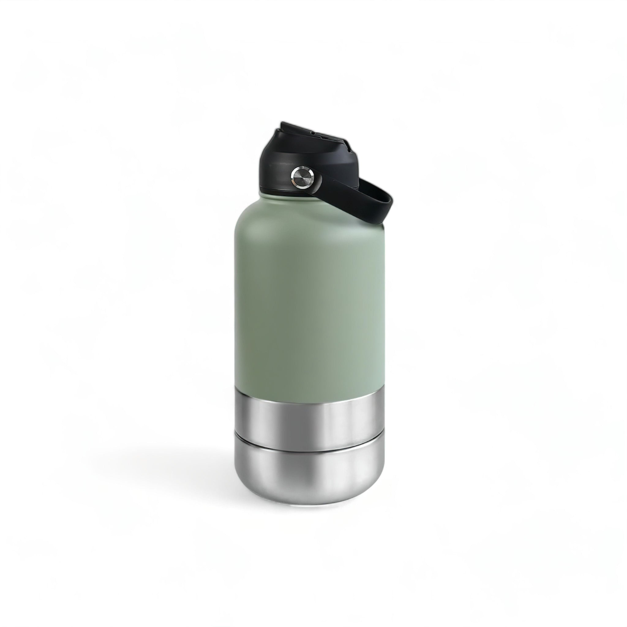 Pup Travel Bottle (JS) limited display image available Luxe Pet Store | Tiny. Pure. Love. Green 