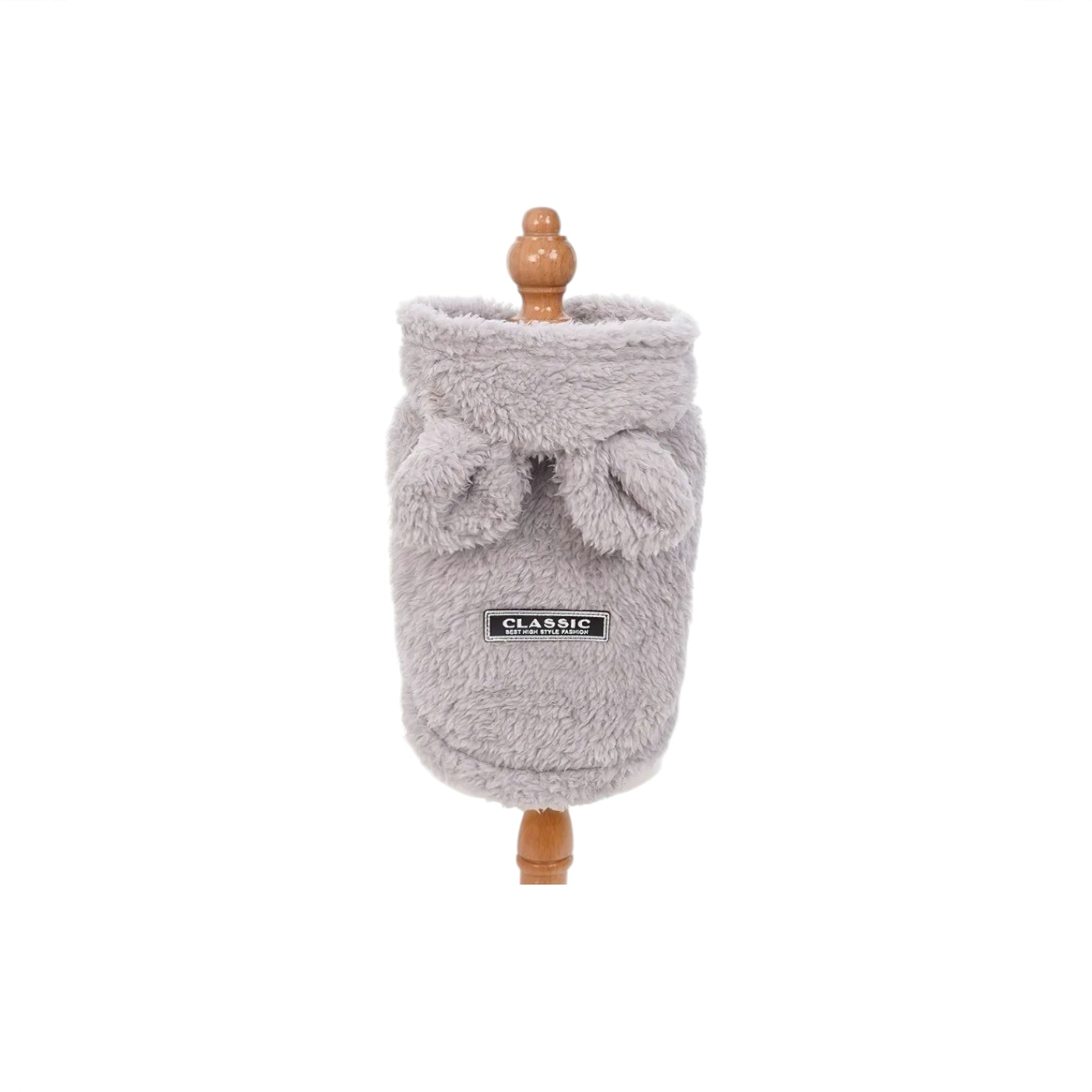Bunny Tail Warmth (JS) Luxe Pet Store | Tiny. Pure. Love. Grey S 