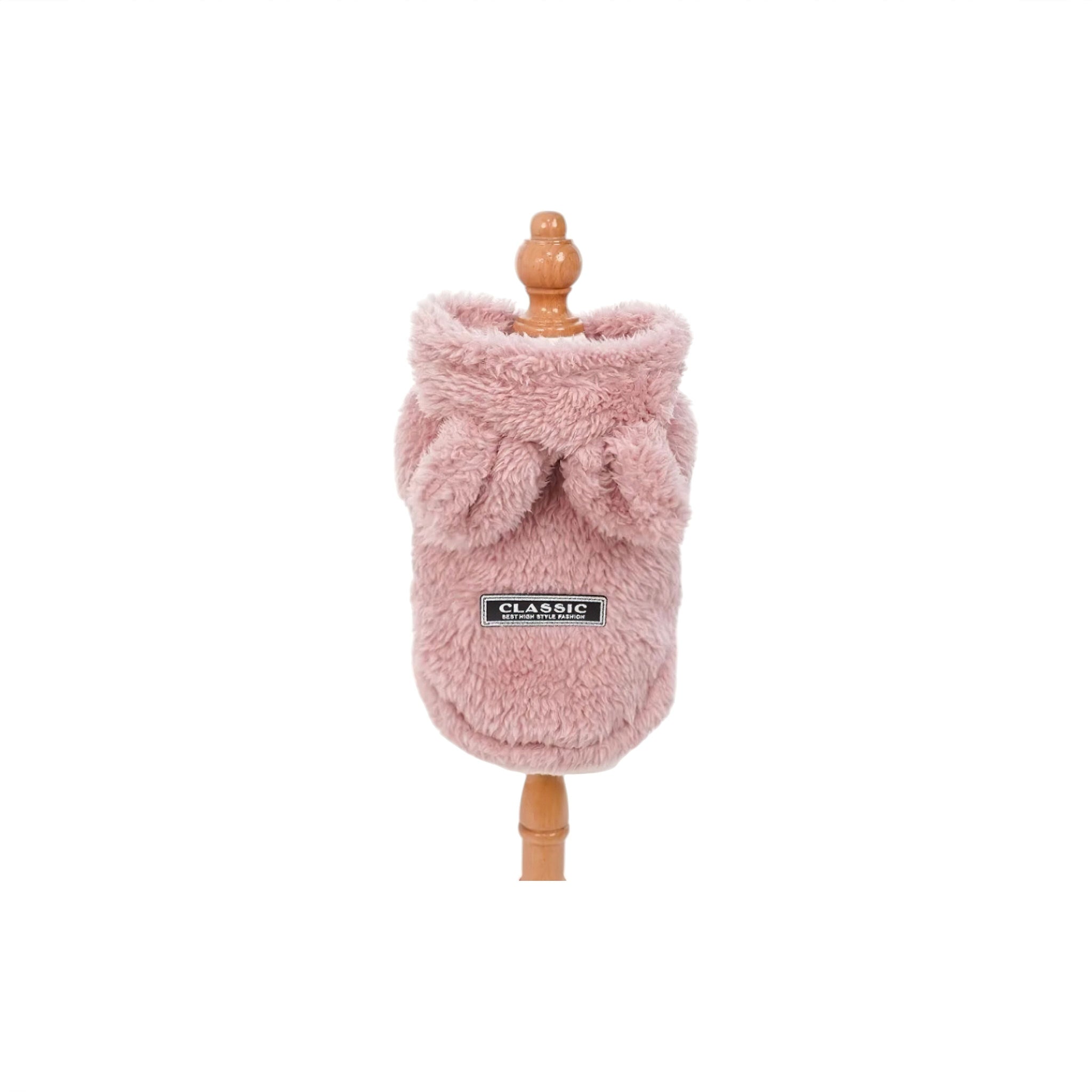 Bunny Tail Warmth (JS) Luxe Pet Store | Tiny. Pure. Love. Pink S 