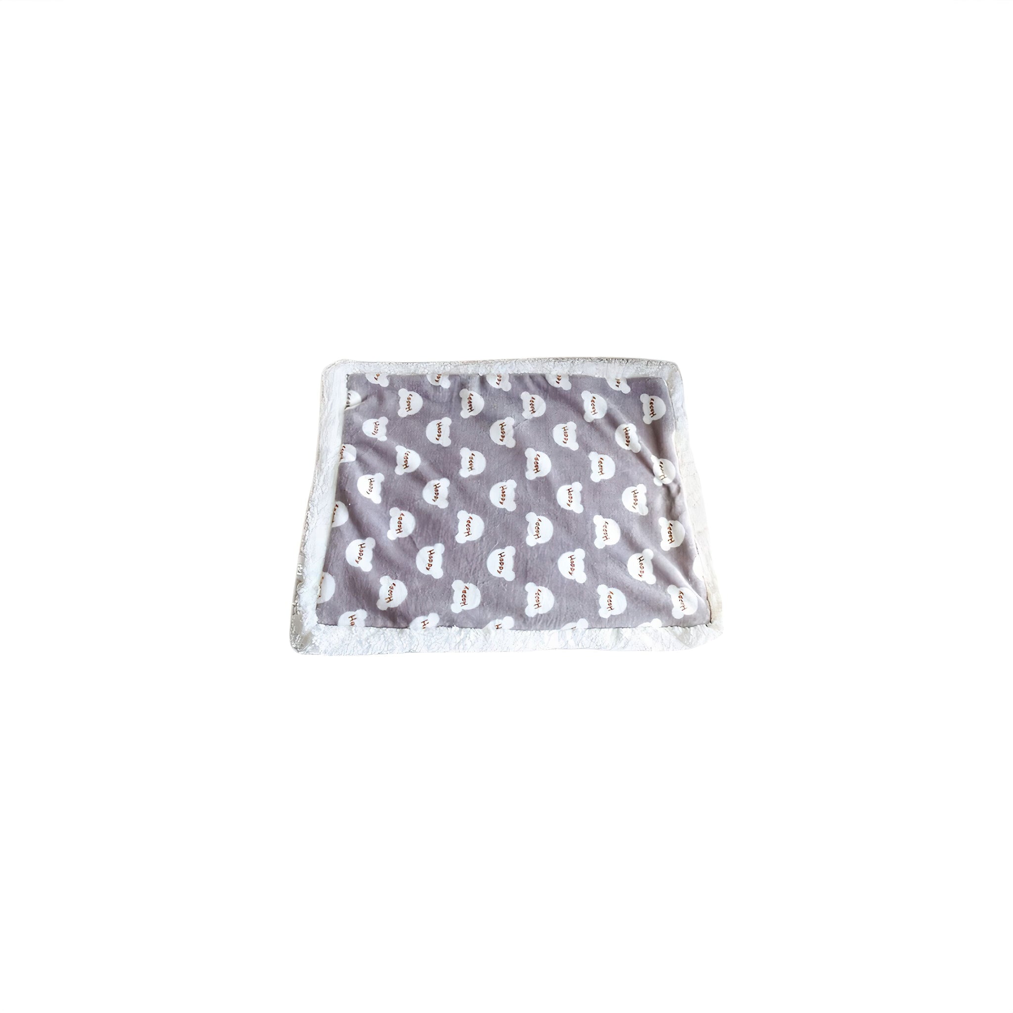 Furry Cloud Blanket (JS) Luxe Pet Store | Tiny. Pure. Love. Grey S 