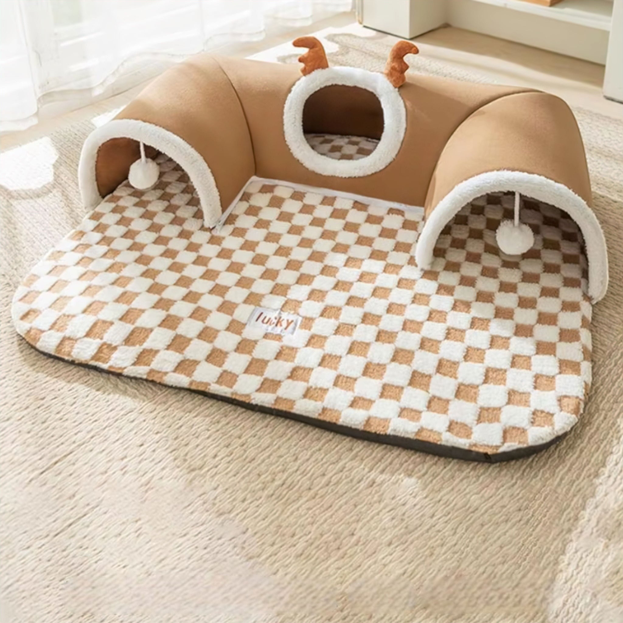 Reindeer Pet Cave Luxe Pet Store | Tiny. Pure. Love. 