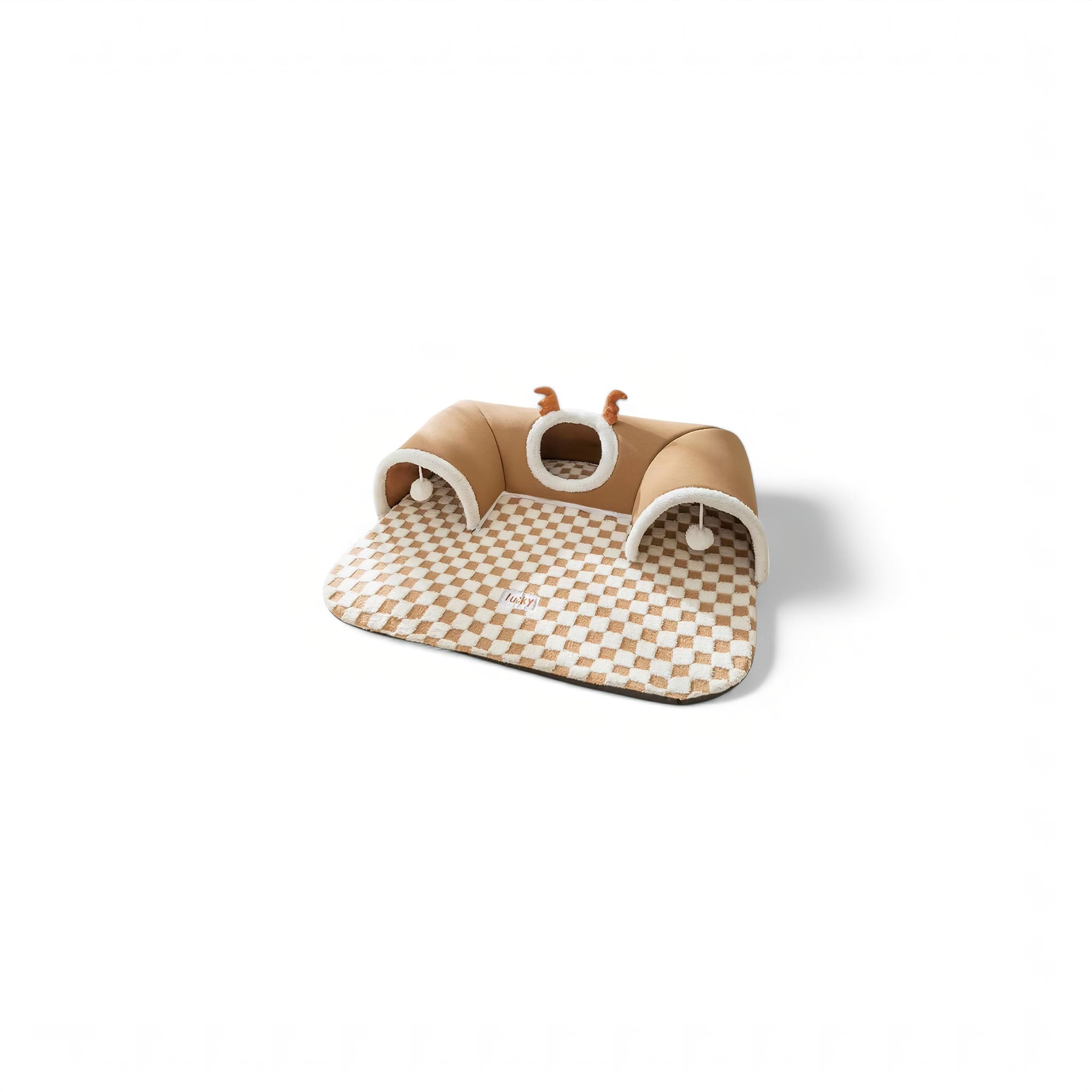 Reindeer Pet Cave Luxe Pet Store | Tiny. Pure. Love. Brown S 