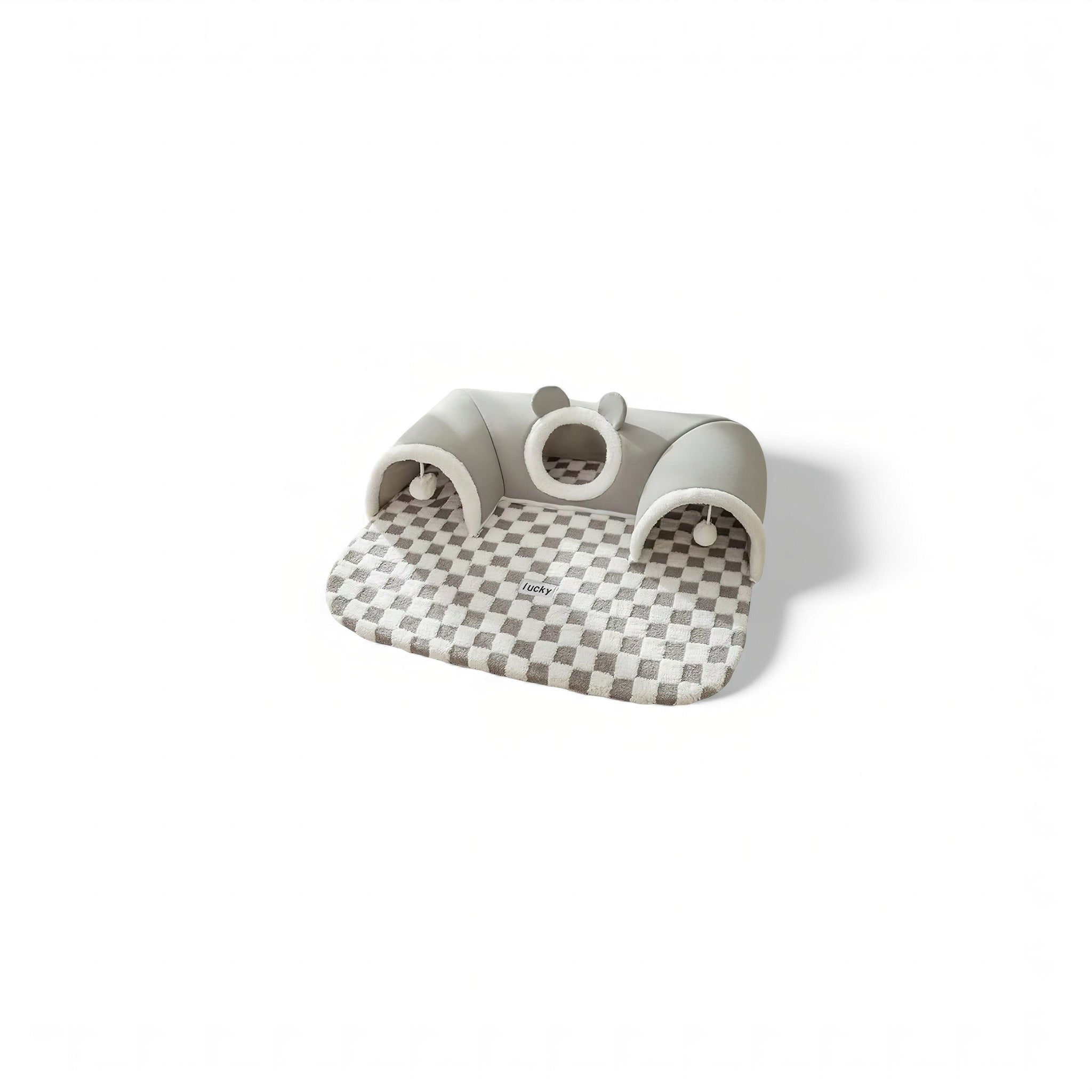 Reindeer Pet Cave Luxe Pet Store | Tiny. Pure. Love. Grey S 