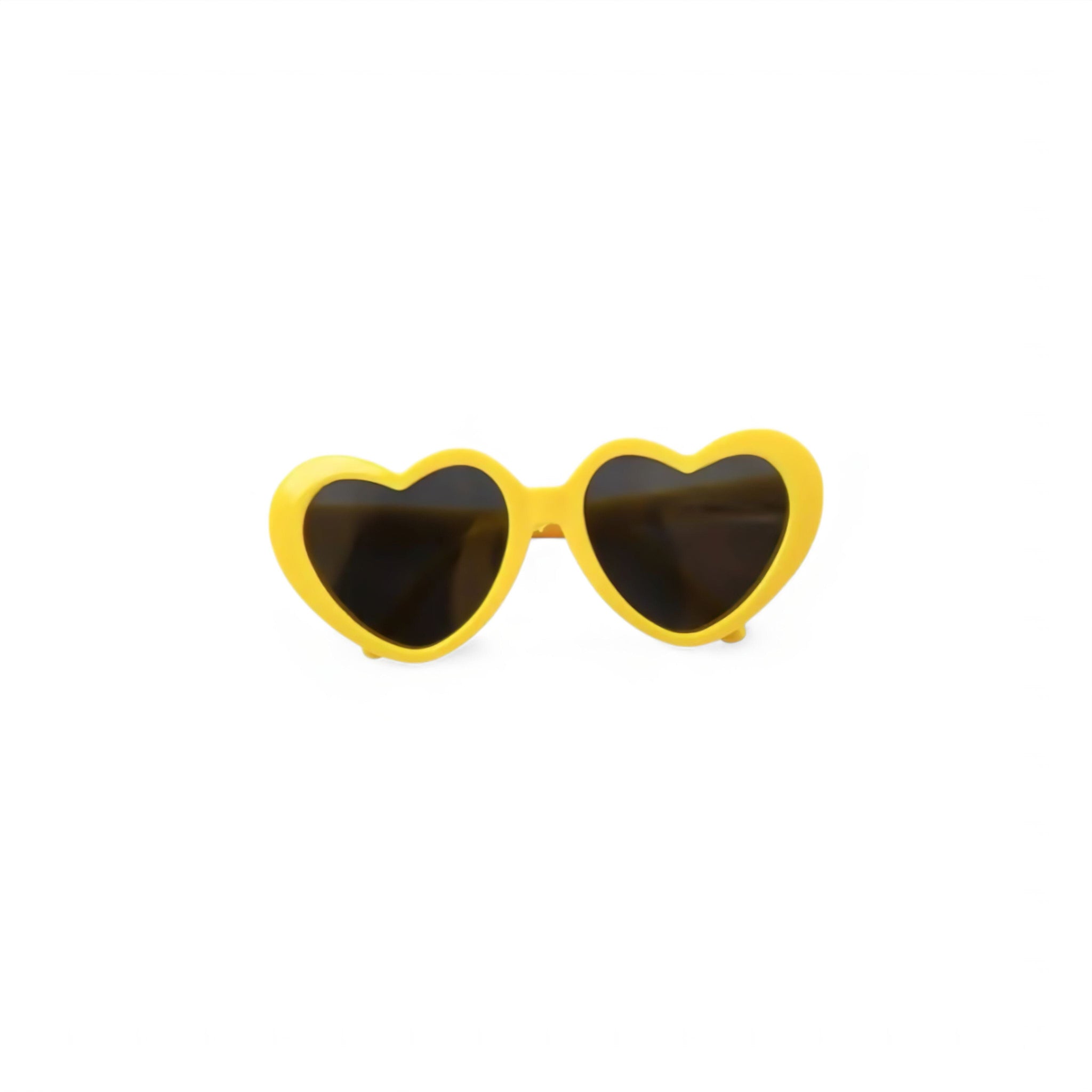 Heart Eyes Sunnies Luxe Pet Store | Tiny. Pure. Love. Yellow 