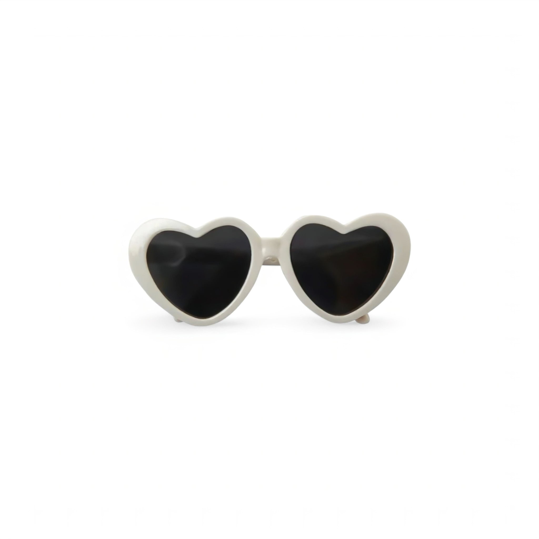 Heart Eyes Sunnies Luxe Pet Store | Tiny. Pure. Love. White 