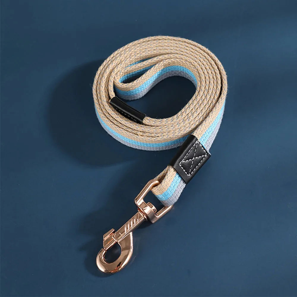 Pawsome Training Leash leash Luxe Pet Store Blue 1.5cm (W) x 1.5m (L) 