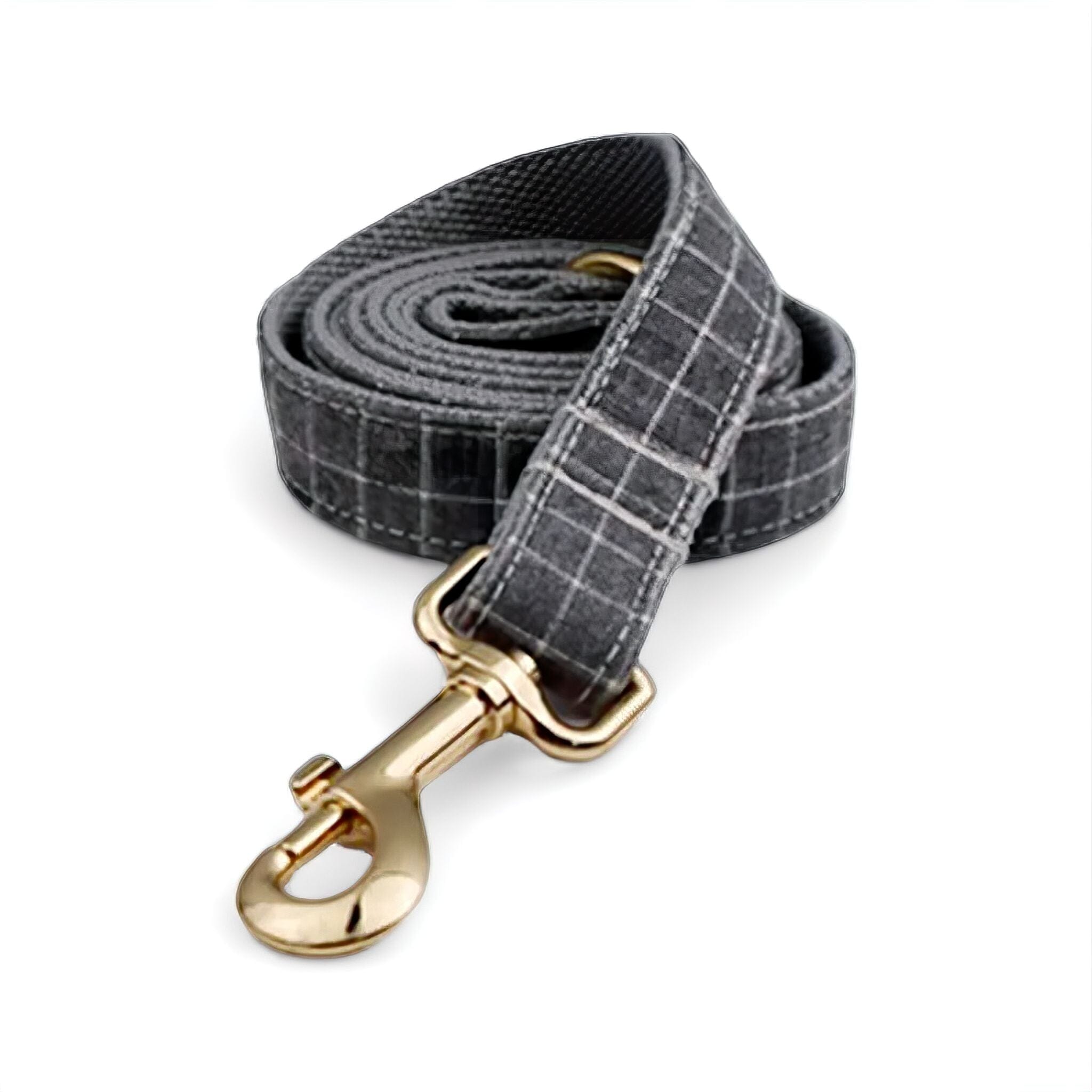 Designer Pet Set Pet Collar Luxe Pet Store Leash XS Grey
