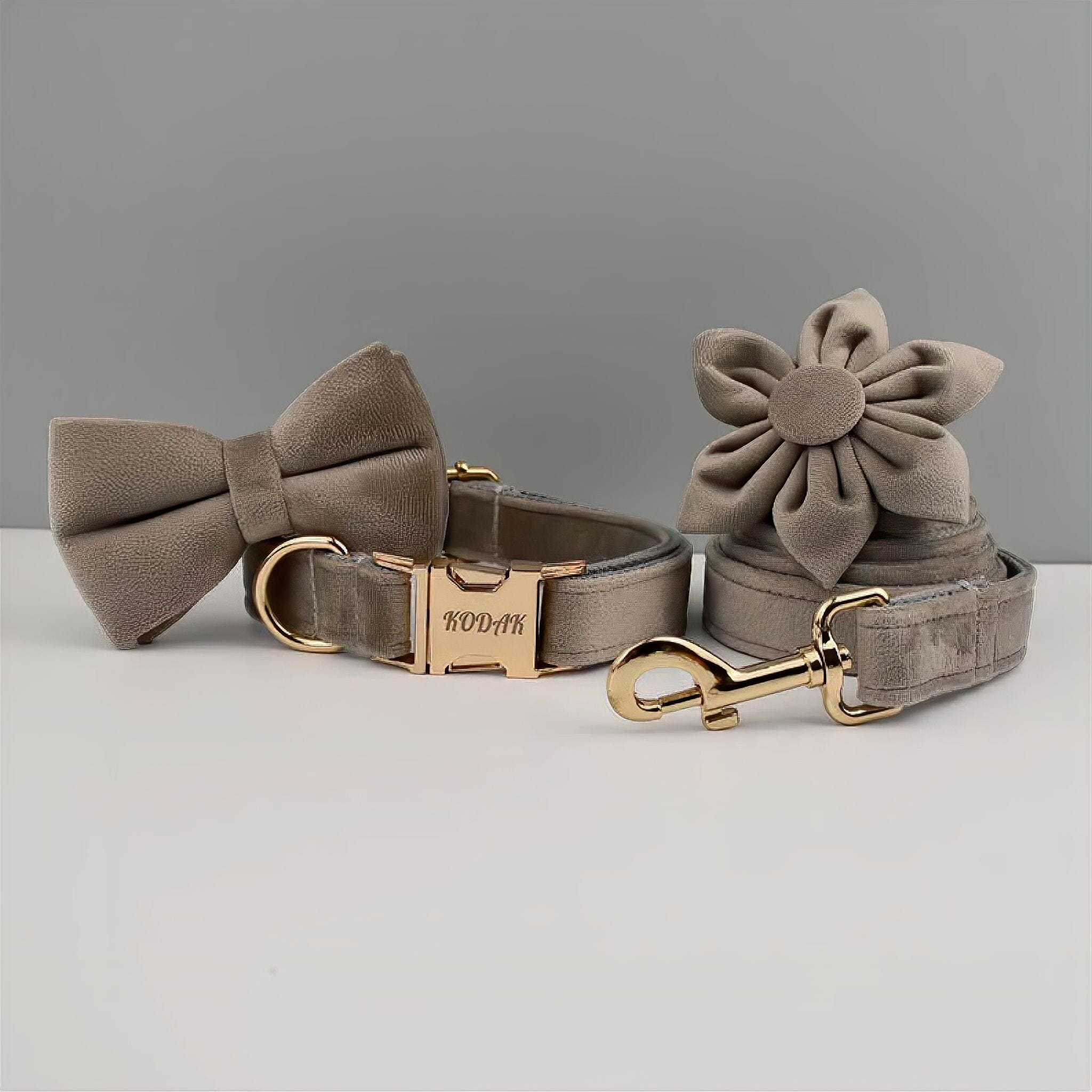 Velvet Pet Set Pet Collar Luxe Pet Store 