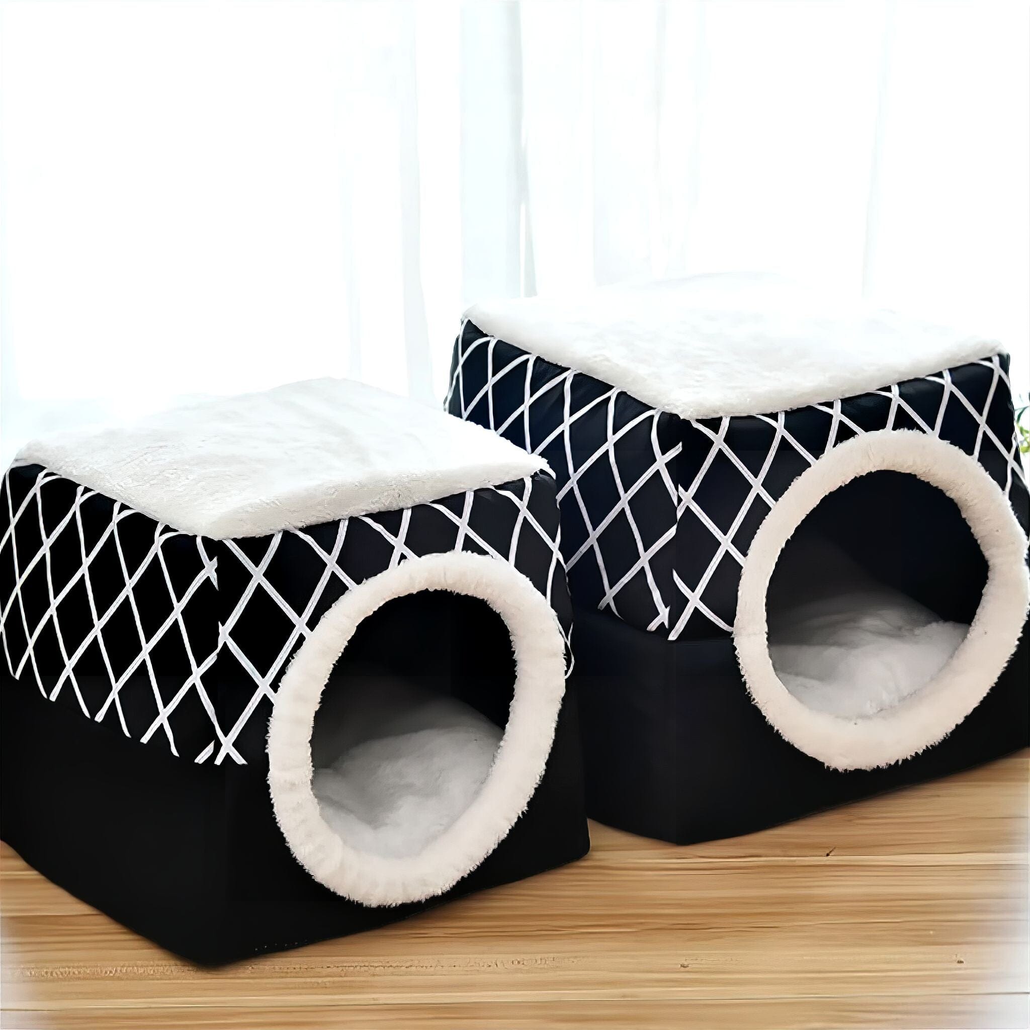 Enclosed Pet Villa Pet House Luxe Pet Store 