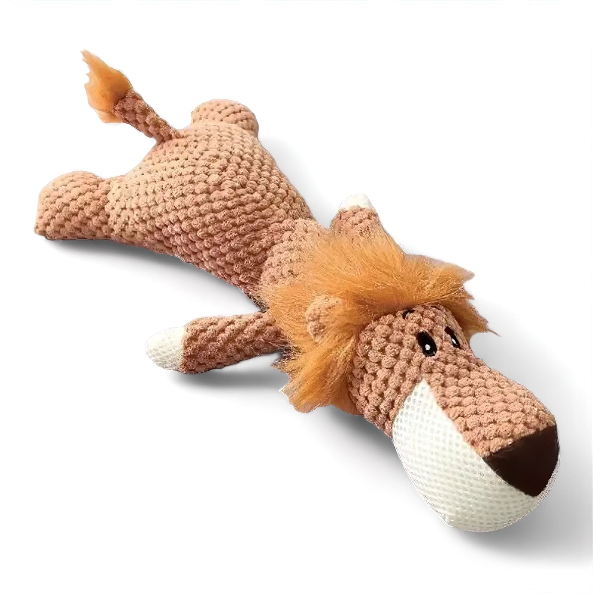 Cartoon Chew Toy pet Toys Luxe Pet Store Orange 