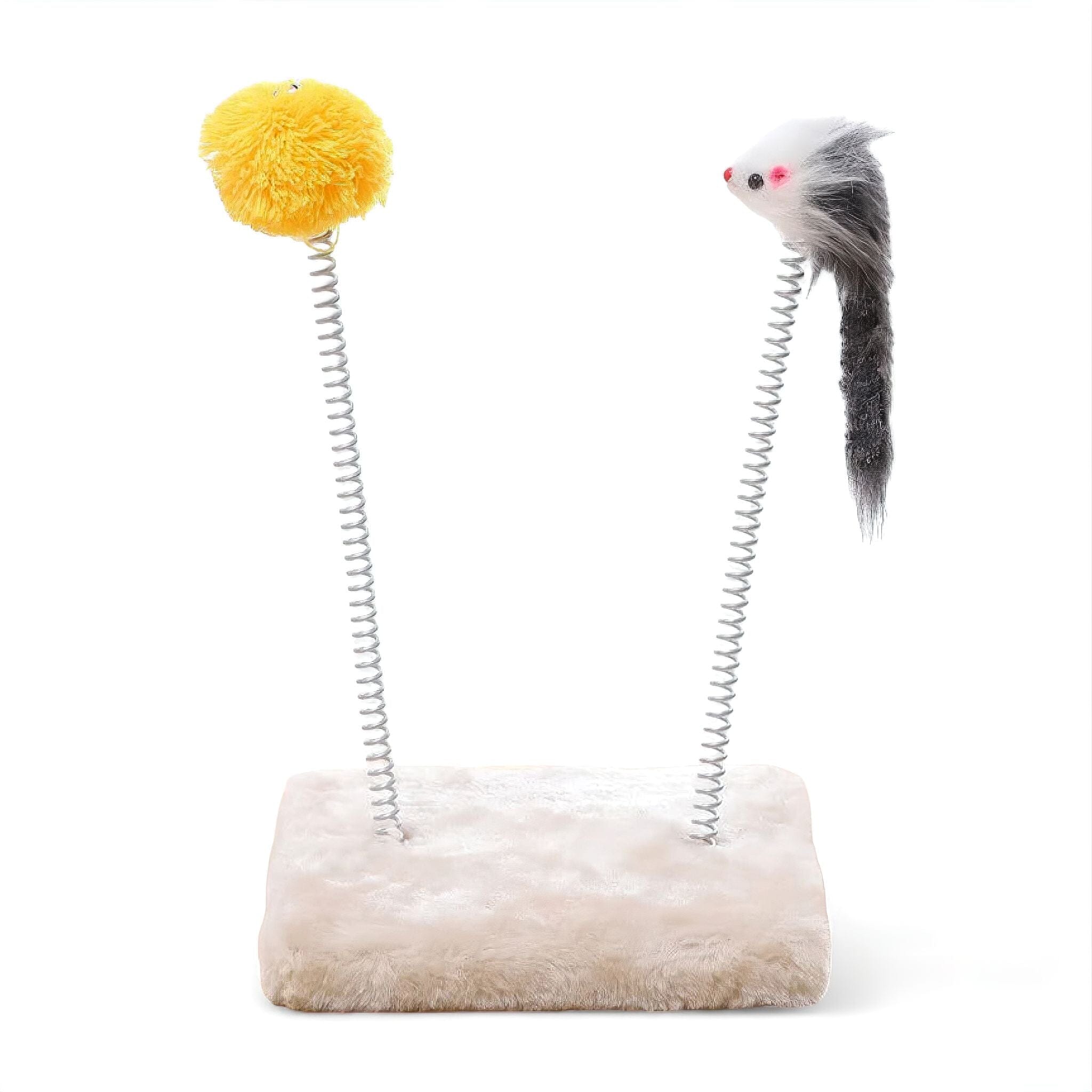 Pet Pounce Cat Toy Luxe Pet Store Off White 