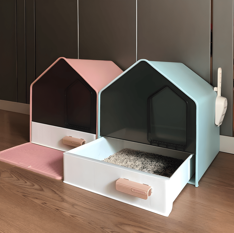 Cat's Personal Sanctuary Litter Tray Luxe Pet Store 