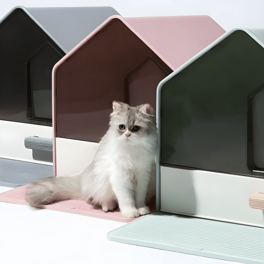 Cat's Personal Sanctuary Litter Tray Luxe Pet Store 