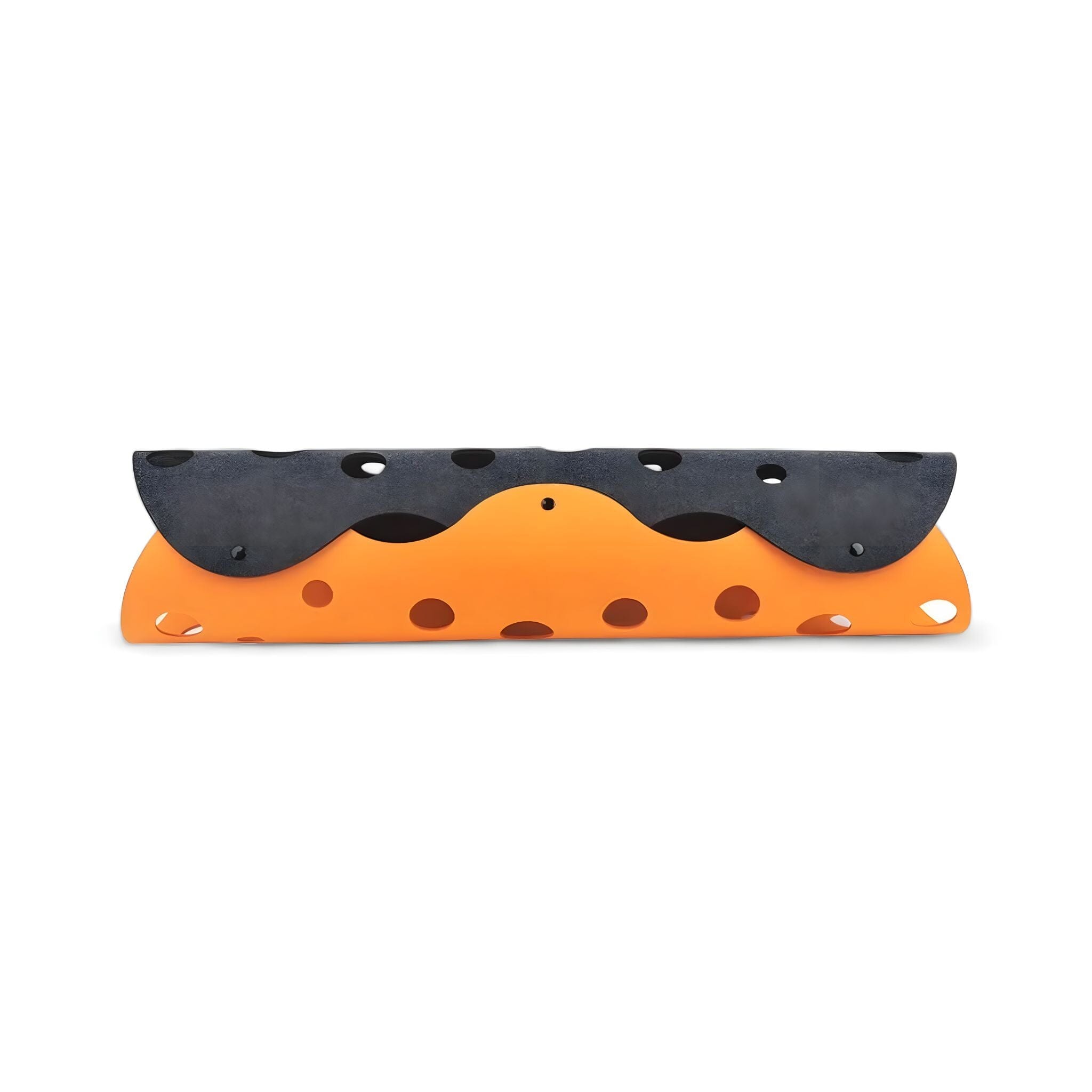 Cozy Craze Cat Tunnel Cat Toy Luxe Pet Store Orange + Grey 
