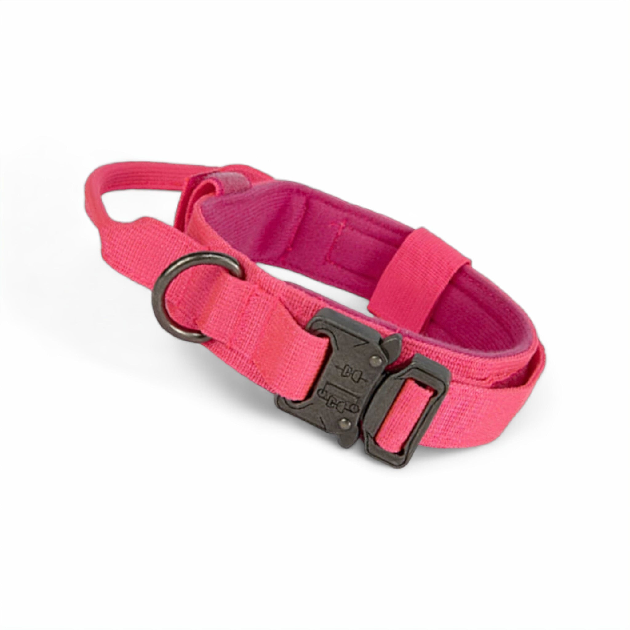 Tactical Dog Collar Dog Collar Luxe Pet Store Pink M 