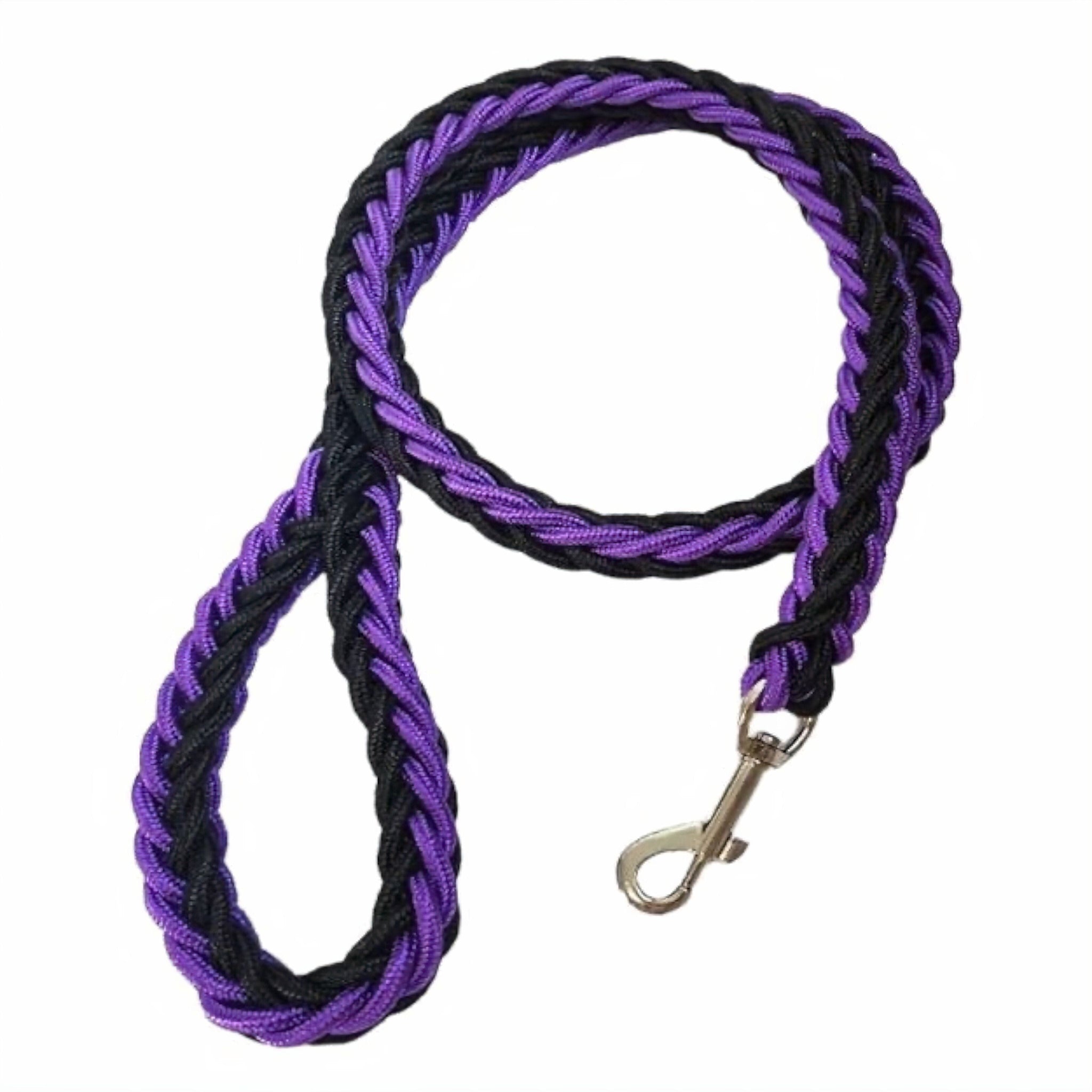 Peak Paws Adventure Leash leash Luxe Pet Store Purple + Black L 
