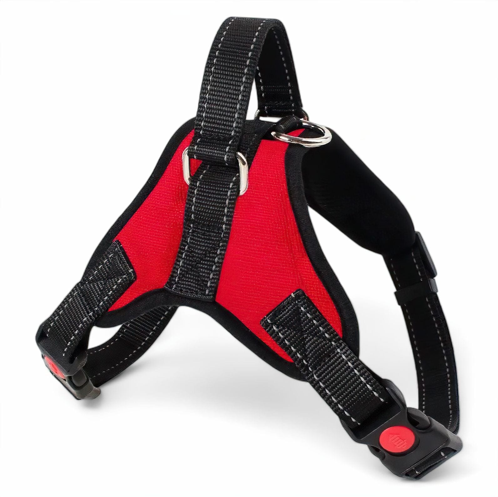 Paws Fit Harness Collar Luxe Pet Store Red S 