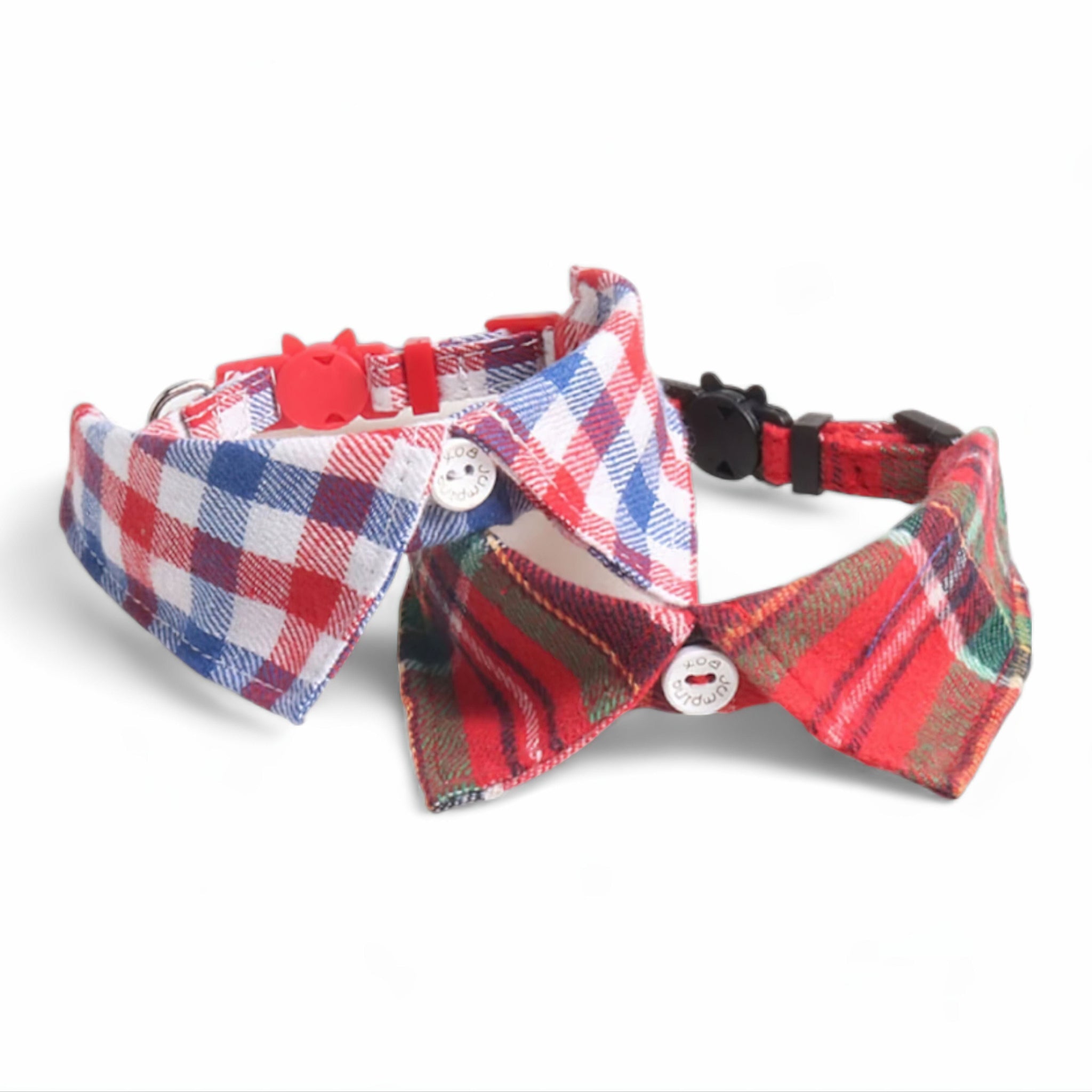 Purrfect Plaid Collar Collar Luxe Pet Store 14 M 