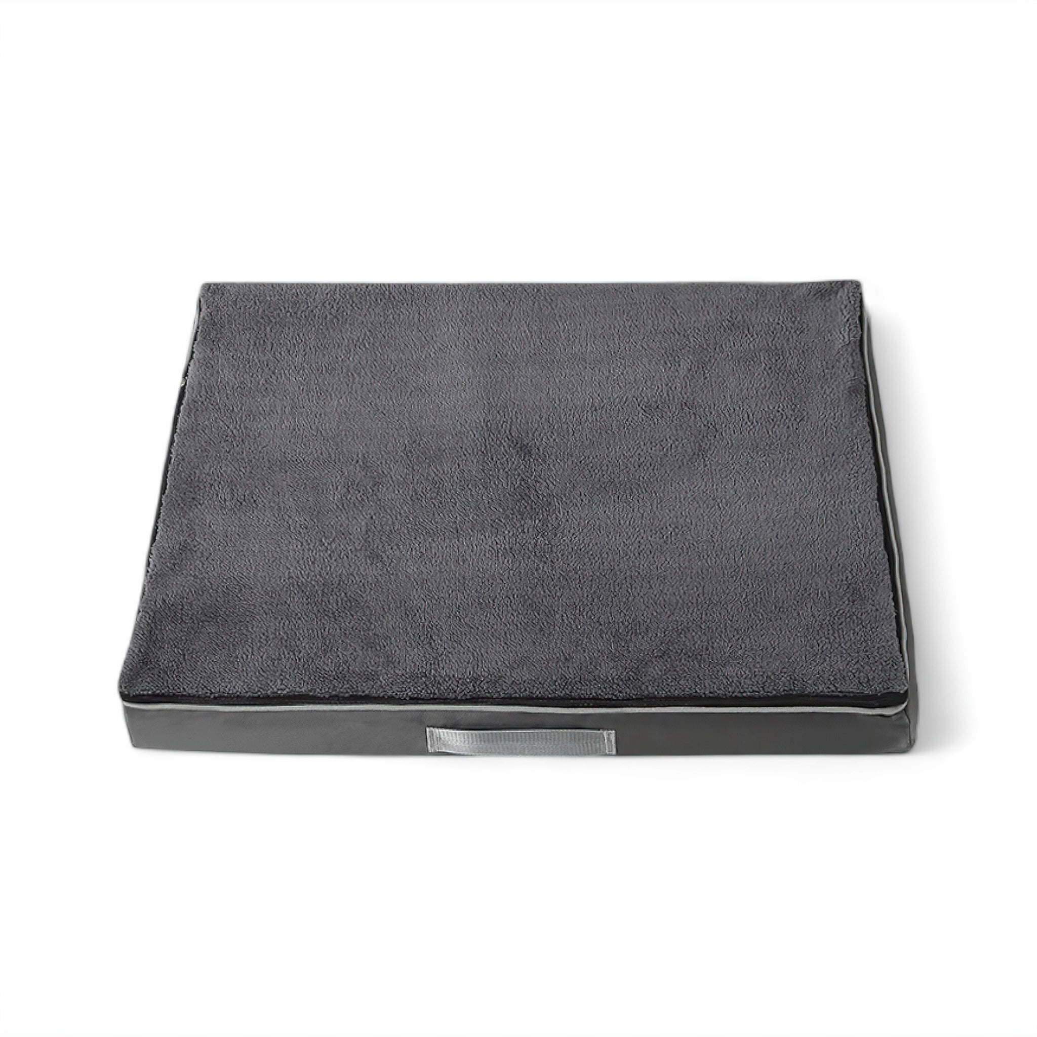 Pawsome Memory Foam Retreat Dog Bed Luxe Pet Store Grey XS 