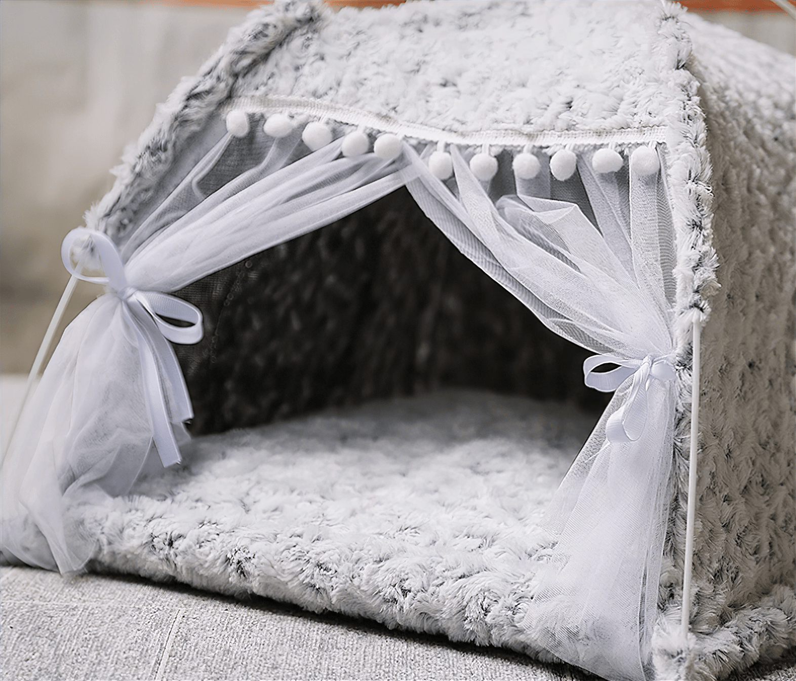 Princess Cat Tent Pet House Luxe Pet Store 