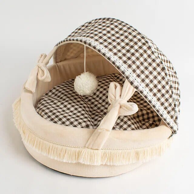 Semi-Enclosed Pet Sleeping Bed Sleeping Bed USAdrop XL 